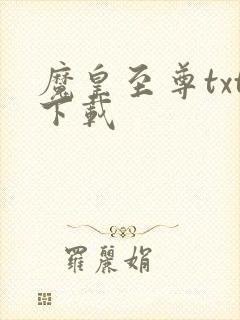 魔皇至尊txt下载