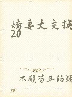 娇妻大交换1一20