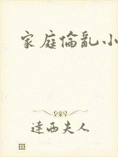 家庭伦乱小说