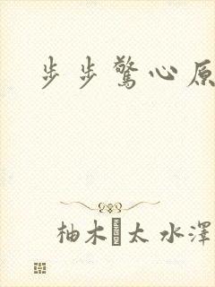 步步惊心原著