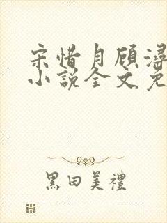 宋惜月顾浔渊的小说全文免费阅读