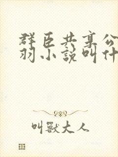 群臣共享公主银羽小说叫什么