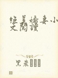 绝美娇妻小说全文阅读