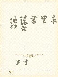 他从书里来追书神器