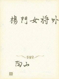 杨门女将外传
