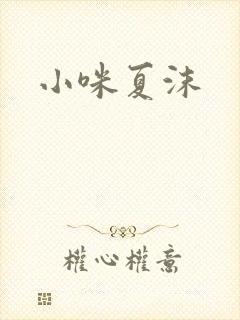 小咪夏沫