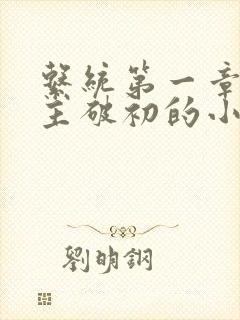 系统第一章给宿主破初的小说