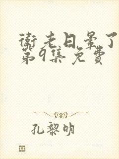 卫老日晕了淑蓉第9集免费封面