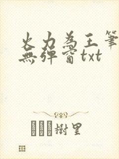 火力为王笔趣阁无弹窗txt