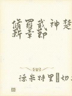 修罗武神楚枫最新章节