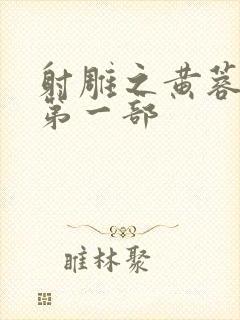 射雕之黄蓉新传第一部