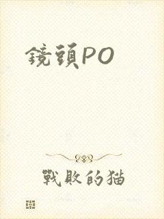 《镜头PO》小说封面