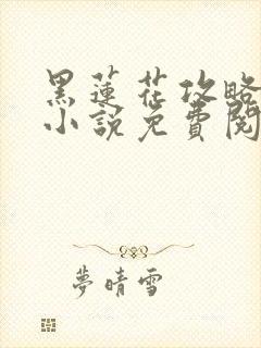 黑莲花攻略手册小说免费阅读