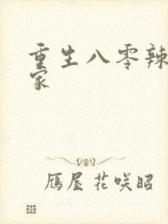 重生八零辣妻当家