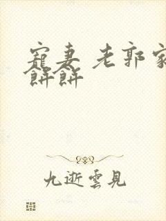 宠妻 老郭家的饼饼