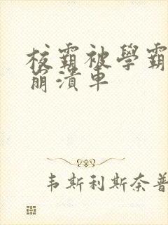 校霸被学霸玩到崩溃车