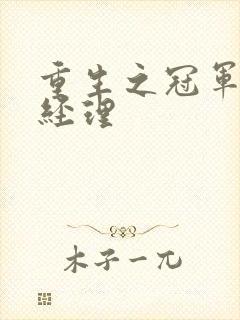 重生之冠军篮球经理