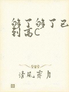 够了够了已经满到高C
