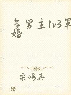 《多男主1v3军婚》小说封面