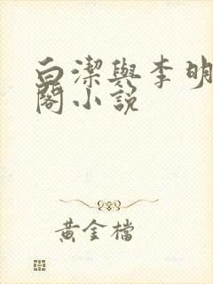 白洁与李明笔趣阁小说