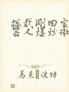 总裁刚回家被机器人爆炒微博