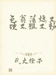 色翁荡熄又大又硬又粗又动态图