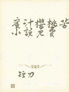 蜜汁樱桃苦咖啡小说免费