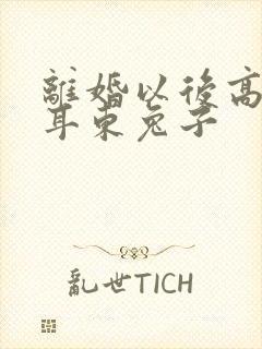 离婚以后高干 耳东兔子