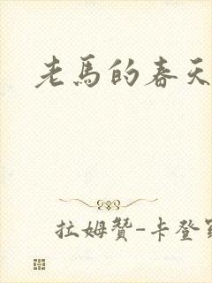 老马的春天敏静