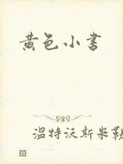 黄色小书封面