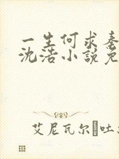 一生何求秦菲雪沈浩小说免费阅读全文笔趣阁