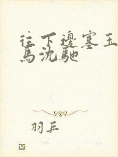 往下边塞玉器骑马沈驰