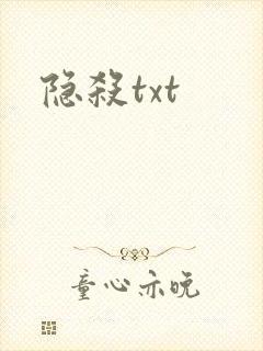 隐杀txt