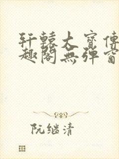 轩辕大宝传奇笔趣阁无弹窗