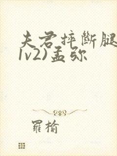 夫君摔断腿后(1v2)孟弥