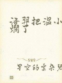 洛羿把温小辉做烂了