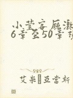 小莹客厅激情46章至50章视封面