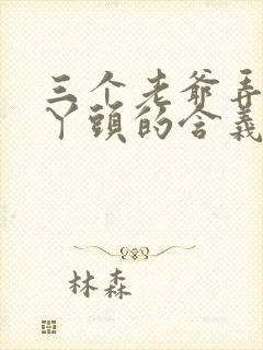 三个老爷弄一个丫头的含义