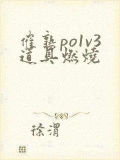 催熟po1v3道具燃烧