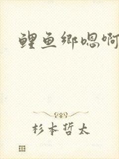 鲤鱼乡嗯啊