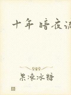十年 暗夜流光