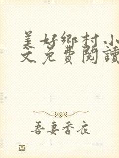 美好乡村小说全文免费阅读