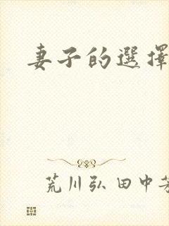妻子的选择小说
