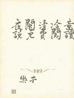 夜阑清冷意欢小说免费阅读