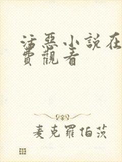 活恶小说在线免费观看封面