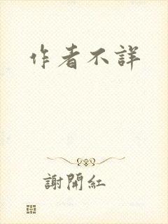 作者不详封面