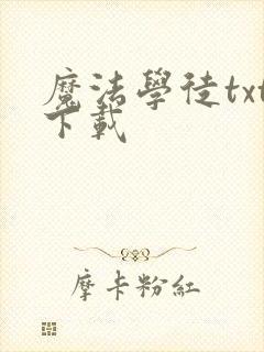 魔法学徒txt下载封面