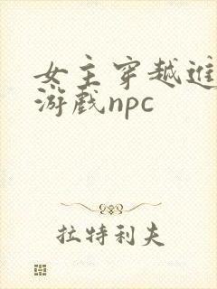 女主穿越进18游戏npc