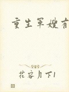 重生军嫂有空间