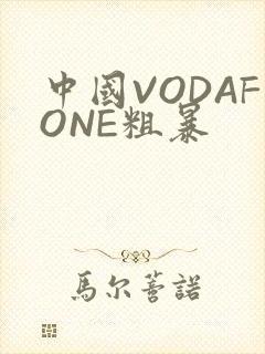 中国VODAFONE粗暴
